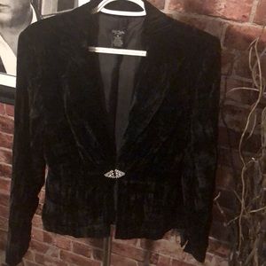 Bob Mackie Studio Crushed Velvet jacket